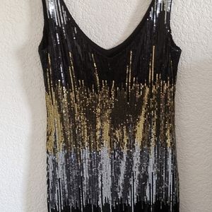 Sequin mini dress